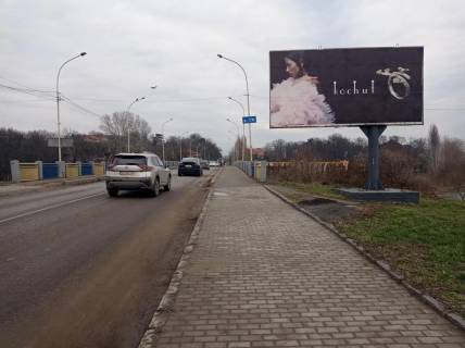 Билборд A в Ужгороде, 3x6  вул.Анкудінова в"їзд на міст фото 4