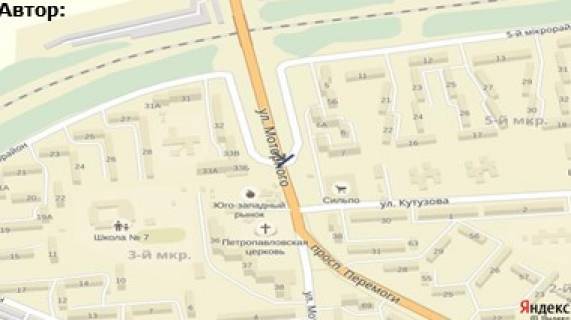 Білборд, Бігборд (Борд)  B у Лозовій, 3х6  вул.Моторного/вул.Шлях (Торговий Центр, с-т "Сільпо", 5м-н) схема