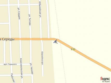 Білборд, Бігборд (Борд)  A у ,  сел.Панютине, Лозовська ОТГ тр.Р-51 (в'їзд) схема