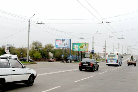 Білборд, Бігборд (Борд)  B у Полтаві, 3х6  вул. М.Бірюзова /вул. Героїв-пожежних Фото 1