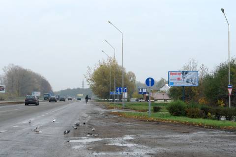 Білборд, Бігборд (Борд)  A у Полтаві, 3х6  вул. Харьківське шосе(342 Км) Фото 1