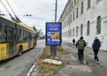 Ситилайт A в Полтаве, 1,2х1,8  вул. Соборності, 42-А фото 1