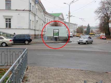 Сiтiлайт B у Полтаві, 1,2х1,8  вул. Соборності, 33  (зупинка "Будинок зв`язку") Фото 1