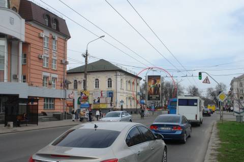 Призматрон, Призма A у Полтаві, 3х6  вул. Європейська, 6 / вул.1100-річчя Полтави (Фрунзе) (призматрон) ВЕРТ. - 47727 Фото 1