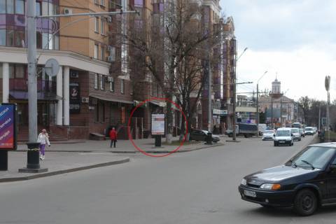 Сiтiлайт B у Полтаві, 1,2х1,8  вул. Соборності, 52 Фото 1