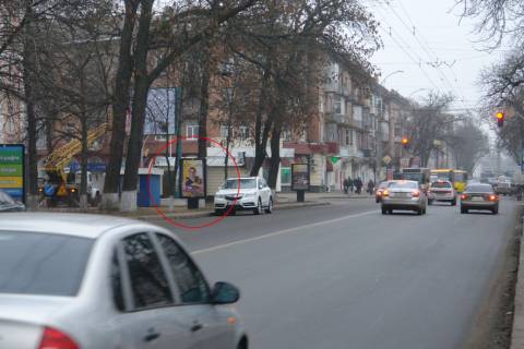 Ситилайт B в Полтаве, 1,2х1,8  вул. Соборності, 46 (L4) фото 1