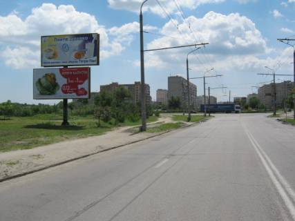 Билборд + в Запорожье вул. Новокузнецька, в'їзд-виїзд в мрн Південний фото 1
