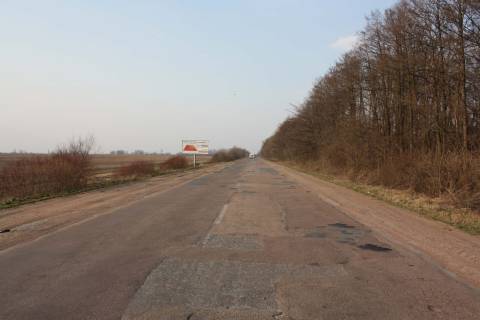 Білборд, Бігборд (Борд)  B у Житомирі, 3x6  траса Віступовічі - Житомир - Могилів-Подільський М-21 159 + 300 (право), с. Велика-Горбаша Фото 1