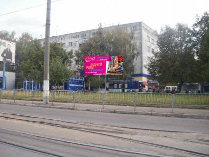 Білборд, Бігборд (Борд)  A у Житомирі Королева ул., 44 а (ЖТТУ, молодежный рынок, супермаркет “ОЛДИ” ) Фото 1