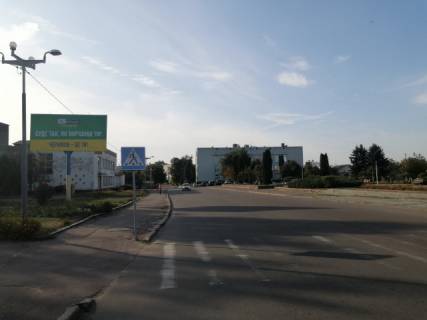 Білборд, Бігборд (Борд)  B у Черняхові, 3x6  Площадь Советов ул., 5_а Фото 1