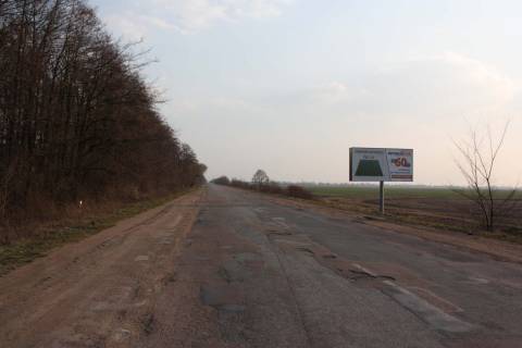 Билборд A в Житомире, 3x6  траса  Виступовичі - Житомир - Могилів-Подільський М-21  159+300 (право), с. Велика-Горбаша фото 1