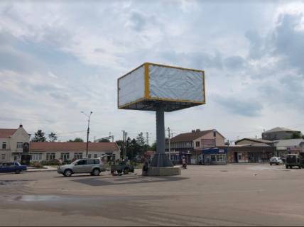 Білборд, Бігборд (Борд)  A у Попільні, 3x6  Центр міста Фото 1