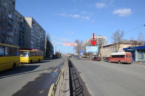 Билборд A в Бердичеве Житомирская,  42 (Больница   из центра) фото 1