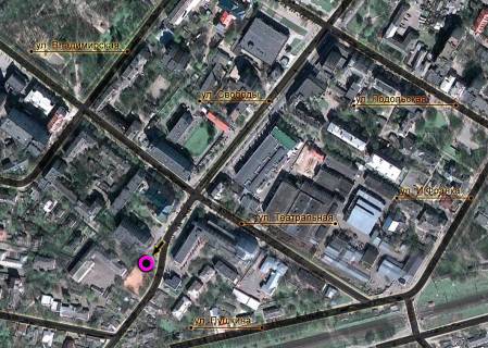 Білборд, Бігборд (Борд)  A у Хмельницькому, 3*6  Т-подібне перехрестя вул.Кам'янецька - Інститутська. неподалік: студмістечко, супермаркети, банки, піцерії, кафе, ресторани (в центр) [праве вухо] схема