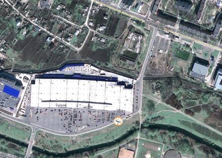 Билборд B в Хмельницком, 3*6  нова дорога біля Епіцентру (парковка "Таврія В"). неподалік: "Епіцентр", супермаркет "Таврія В", елітна забудова "Набережний квартал", багато дрібної комерції (центр) схема