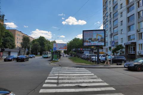 Билборд B в Хмельницком, 2,32*3,14   вул. Кам'янецька, 25 фото 1