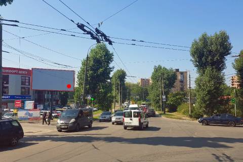 Билборд A в Хмельницком, 3*6  вул.Зарічанська - Старокостянтинівське шосе. неподалік: АЗС "ОККО", ТЦ "Комфорт", не продовольчий ринок, новий житловий масив, Спорт-Ленд, автосалон "Форд", "Ауди", "Рено", цілодобове "Сільпо" (в/від центру) фото 1