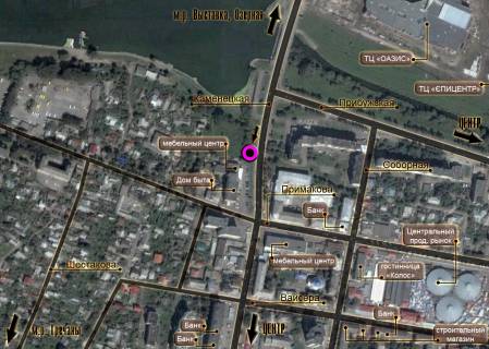 Билборд A в Хмельницком, 3*6  вул.Зарічанська - Старокостянтинівське шосе. неподалік: АЗС "ОККО", ТЦ "Комфорт", не продовольчий ринок, новий житловий масив, Спорт-Ленд, автосалон "Форд", "Ауди", "Рено", цілодобове "Сільпо" (в/від центру) схема