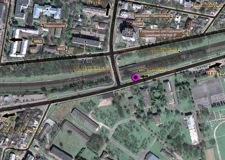 Билборд A в Хмельницком схема