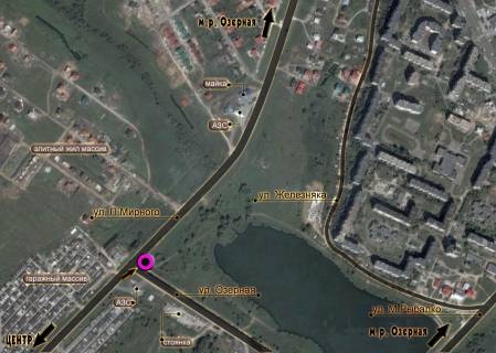 Білборд, Бігборд (Борд)  A у Хмельницькому схема