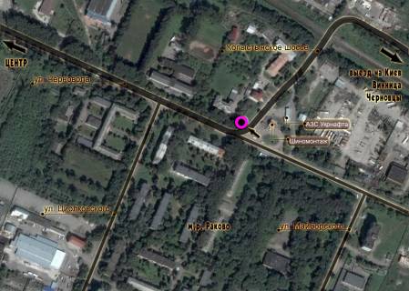 Билборд A в Хмельницком схема