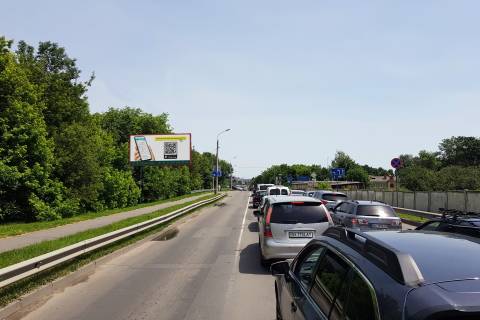 Білборд, Бігборд (Борд)  B у Хмельницькому, 3*6  вул.Князя С.Хороброго - вул.Грушевського (зі сторони розв'язки). неподалік: велика стоянка (в центр) Фото 1