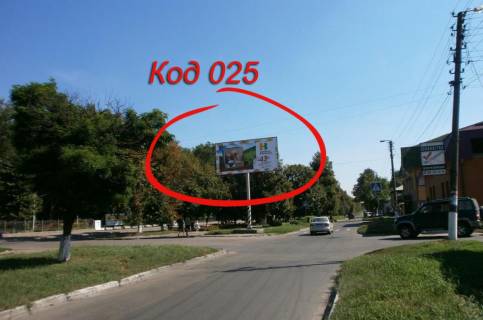 Білборд, Бігборд (Борд)  A у Ніжині вул.Шевченка 12/1, дорога з площі Фото 1
