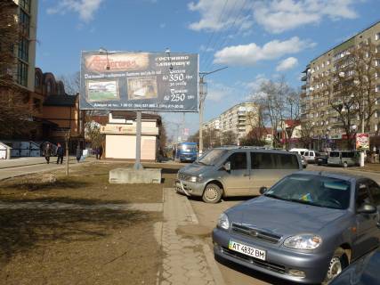 Билборд B в Калуше пр.Л.Українки зупинка ЖК фото 1