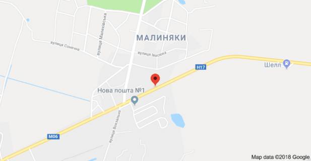 Билборд A в Львове, 3х6  с.Дубляни (в'їзд у Львів) схема