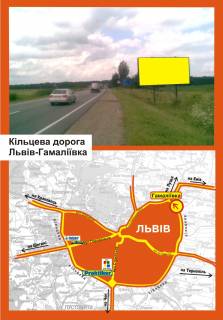 Билборд A в Львове Кільцева Львів-Гамалієвка (виїзд зі Львова) фото 1
