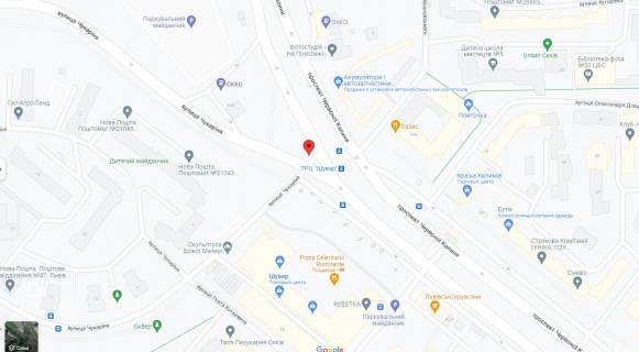 Скроллер A в Львове, 2,3х3,14  Пр-т Червоної Калини-Чукаріна - 665039 схема