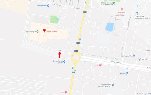 Ситилайт B в Львове, 1,2х1,8  вул. Кульпарківська, 226а схема