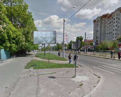 Билборд B в Львове, 3х6  вул. Кн. Ольги 34  фото 1