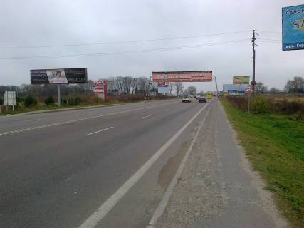 Билборд B в Львове, 3х6  вул.Городоцька (траса Краківець-Львів) правий фото 1