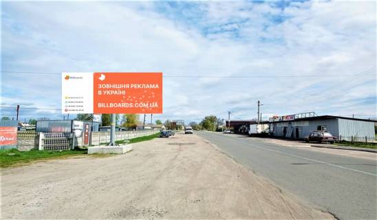 Билборд B в Брусилове Площа Базарна (Центральний ринок) фото 1