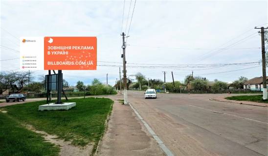 Білборд, Бігборд (Борд)  B у Лугини вул.К. Маркса 23 а Фото 1