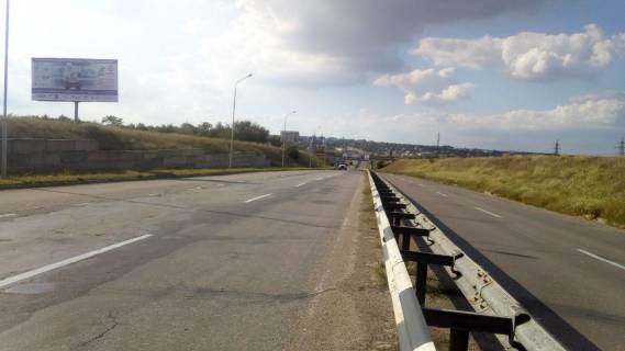 Білборд, Бігборд (Борд)  B у Херсоні, 3х6 м.  Миколаївське шосе / в'їзд в м.Херсон / АЗС Фото 1