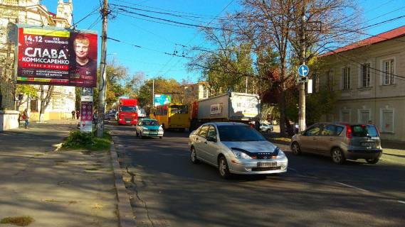 Билборд B в Херсоне, 3х4 м.  Воронцовська вул./Соборна вул. фото 1