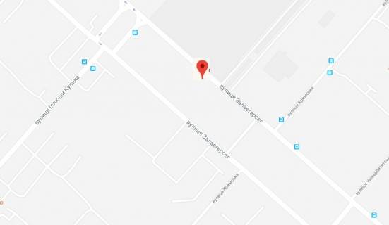 Нестандарт B в Херсоне Павла Дубинди площа/Залаегерсег вул. схема