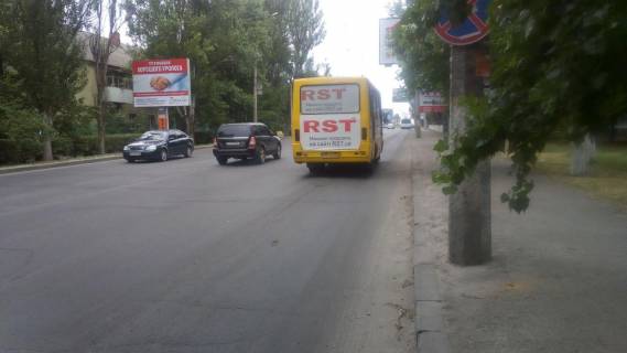 Билборд B в Херсоне, 3х4 м.  Миколаївське шосе /Ганнібала пл. фото 1