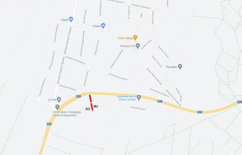 Нестандарт A в Херсоне м.Олешки/ в'їзд зі сторони Голої Пристані/ вул.Мічуріна/ №2 правий схема