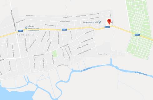 Билборд B в Херсоне, 3х6 м.  с.Камишани с.Радянська вул./Робітничий пров.    схема