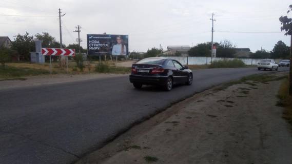 Билборд B в Херсоне, 3х6 м.  с.Камишани с.Радянська вул./Робітничий пров.    фото 1