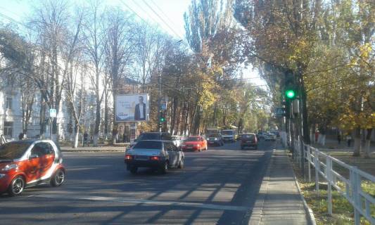 Билборд B в Херсоне Ушакова пр./Молодіжна вул.(Кораблебудівельний університет) фото 1