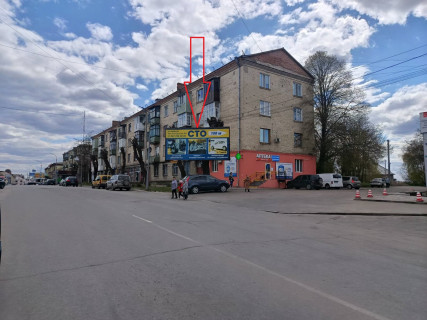 Білборд, Бігборд (Борд)  A у Бердичеві вул.Соборна 17 сторона А Фото 1