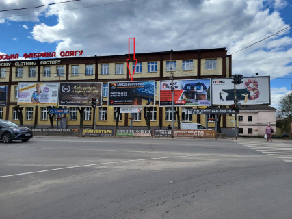 Билборд B в Бердичеве пл.Соборна 1 Центральна права призма вул.Житомирська фото 1