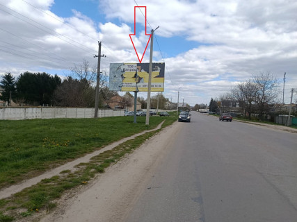 Билборд B в Бердичеве вул.Козацька 70 сторона Б маслозавод фото 1