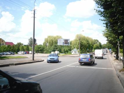 Билборд B в Ровно, 6х3м  м. Рівне, вул. С. Бандери, в районі перехрестя з вул. Севастопольською фото 1