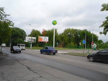 Билборд A в Ровно, 6х3м  м. Рівне, вул. С. Бандери, в районі перехрестя з вул. Сердечною фото 1