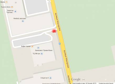 Билборд A в Ровно, 6х3м  м. Рівне, вул. Кулика і Гудачека, 21 схема